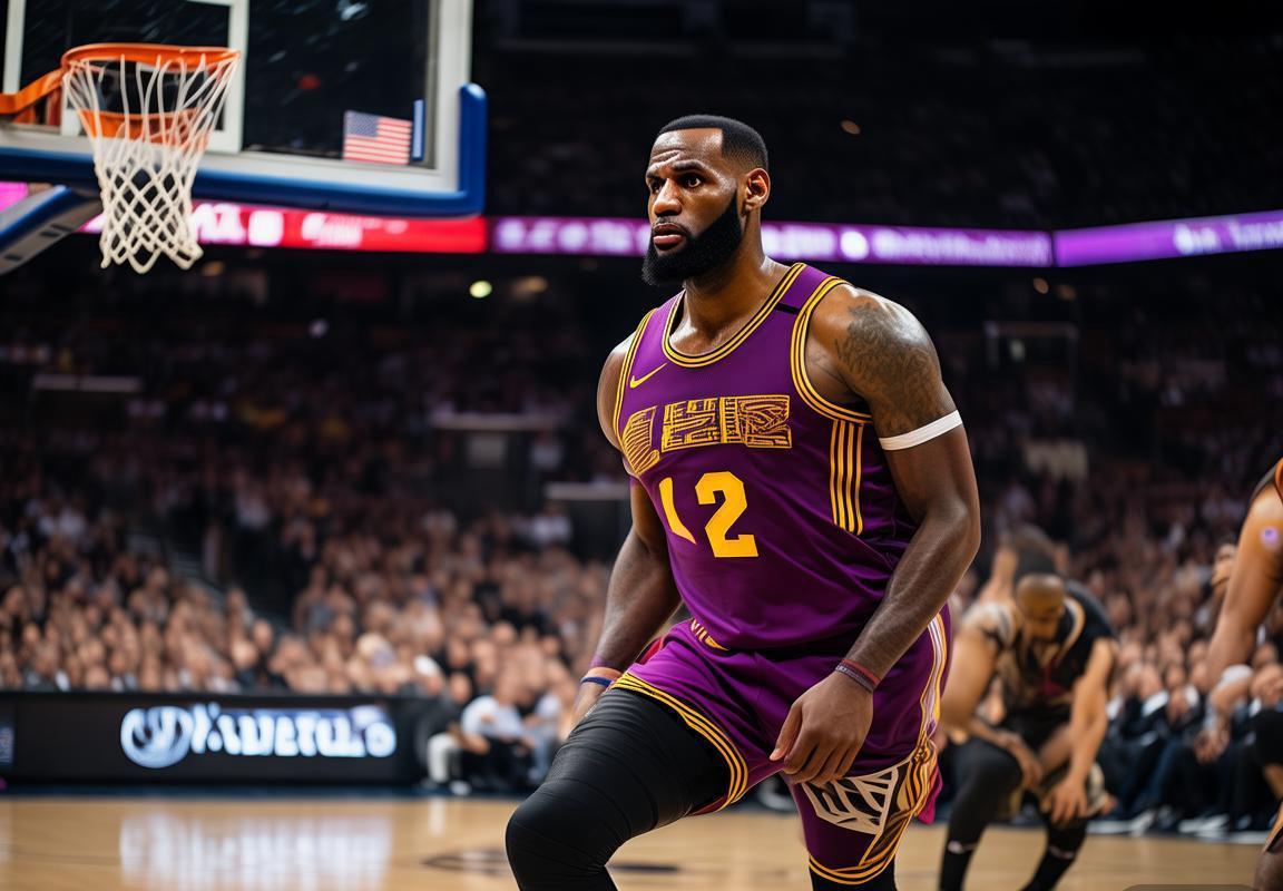 湖人队勒布朗·詹姆斯低迷仅得10分，时代终结热议席卷全网